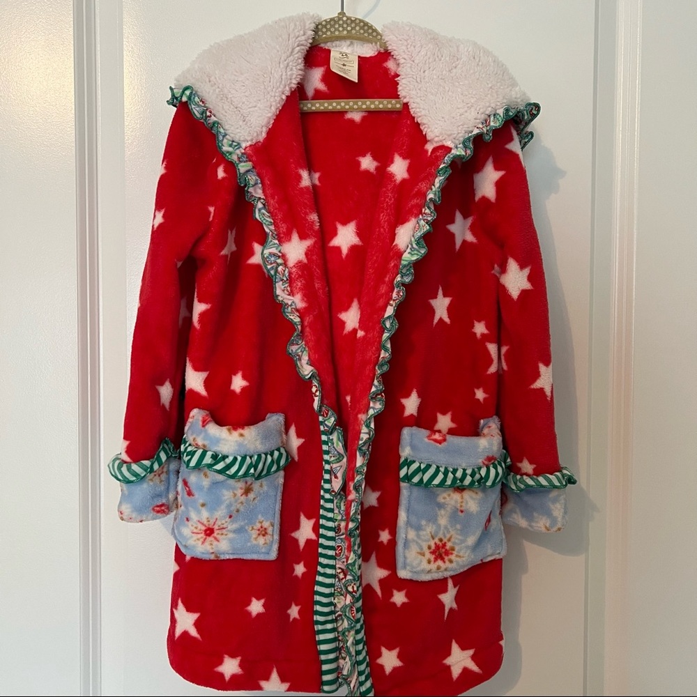 Cozy Red Star Kids Pajamas